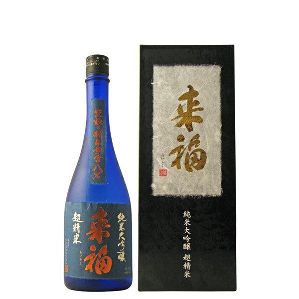 日本清酒 - 來福 超精米 純米大吟釀 (8% 精米步合) 720ml - Chillax.hk