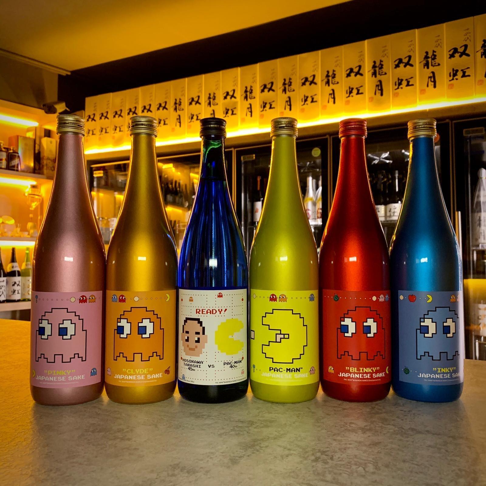 日本清酒 - SEGA Pac-Man Sake 40周年 特別版 (自選顏色) 720ml - Chillax.hk